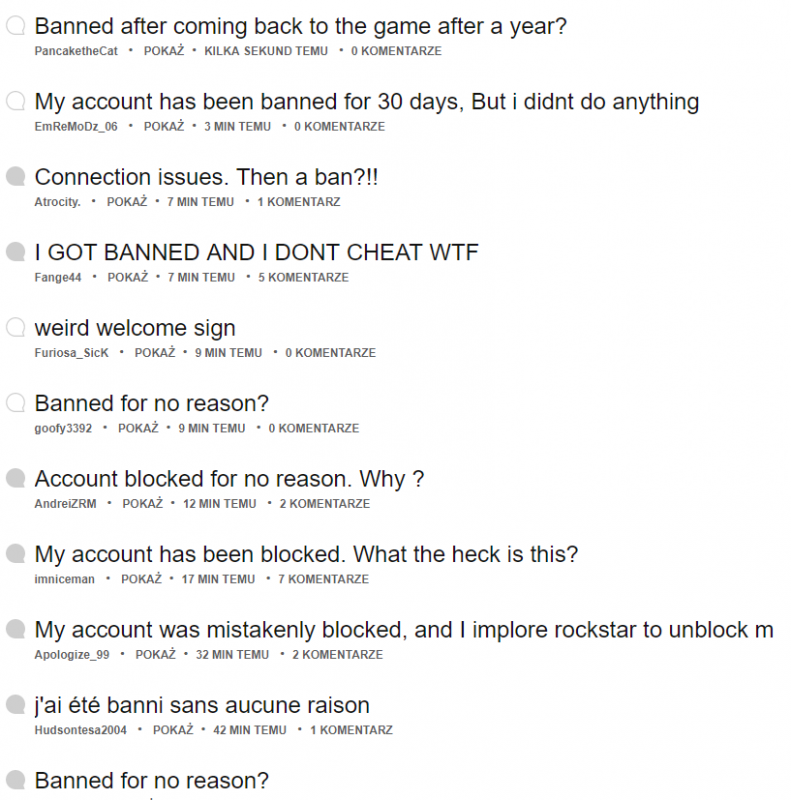 Banned GTA Online