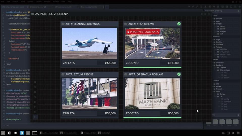 Wyzwania misji Akta FIB w GTA Online